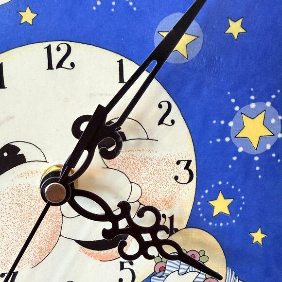 1999 Mary Engelbreit cow jumped over the moon wall clock - Picture 14 of 17